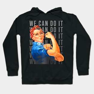 We Can Do It 2021 International Womens Day Strong Women Hoodie